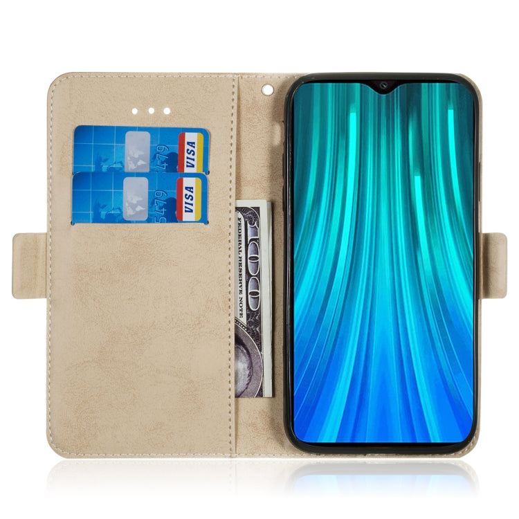 For Xiaomi Redmi Note 8 Pro Retro Horizontal Flip PU Leather Case with Card Slots & Holder