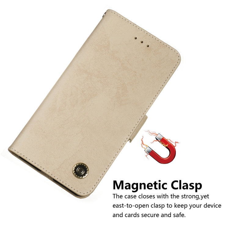 For Xiaomi Redmi Note 8 Pro Retro Horizontal Flip PU Leather Case with Card Slots & Holder