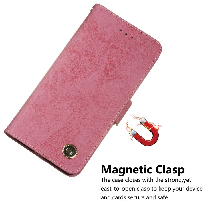 For Xiaomi Redmi Note 8 Pro Retro Horizontal Flip PU Leather Case with Card Slots & Holder