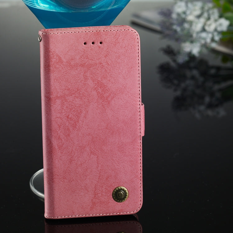 For Xiaomi Redmi Note 8 Pro Retro Horizontal Flip PU Leather Case with Card Slots & Holder