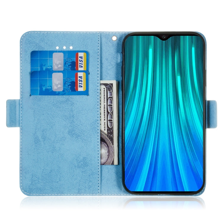 For Xiaomi Redmi Note 8 Pro Retro Horizontal Flip PU Leather Case with Card Slots & Holder