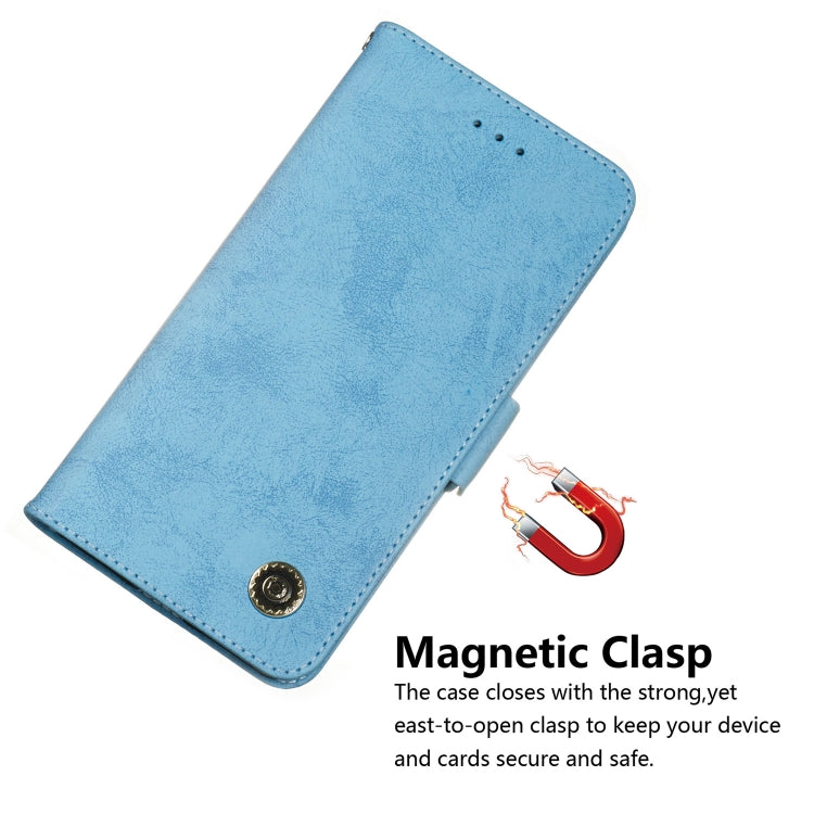 For Xiaomi Redmi Note 8 Pro Retro Horizontal Flip PU Leather Case with Card Slots & Holder