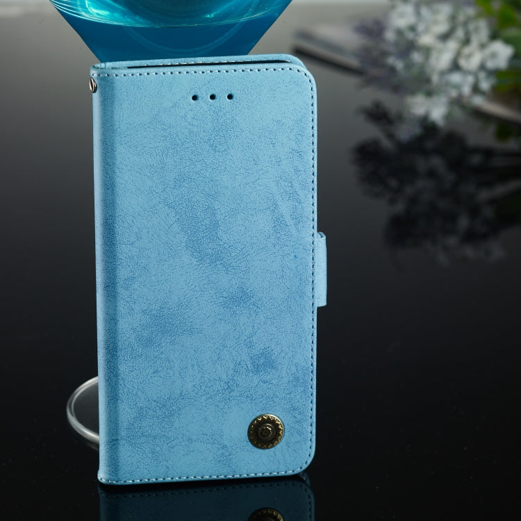 For Xiaomi Redmi Note 8 Pro Retro Horizontal Flip PU Leather Case with Card Slots & Holder