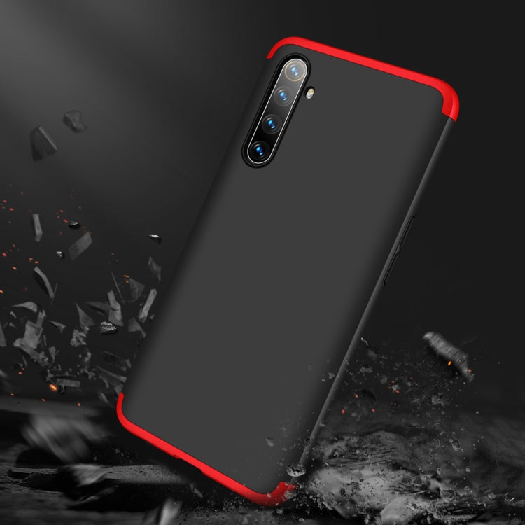 For OPPO Realme XT GKK Three Stage Splicing Full Coverage PC Protective Case