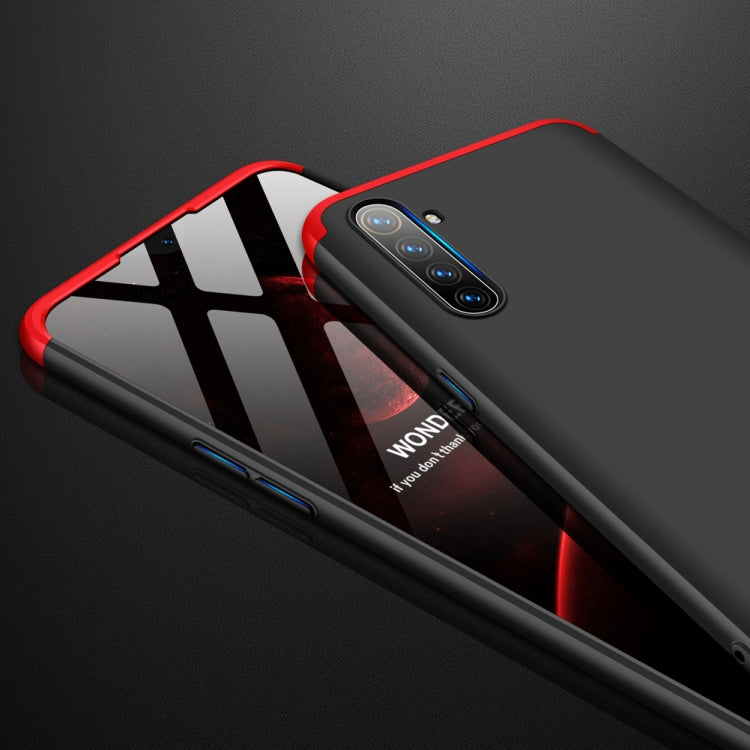 For OPPO Realme XT GKK Three Stage Splicing Full Coverage PC Protective Case