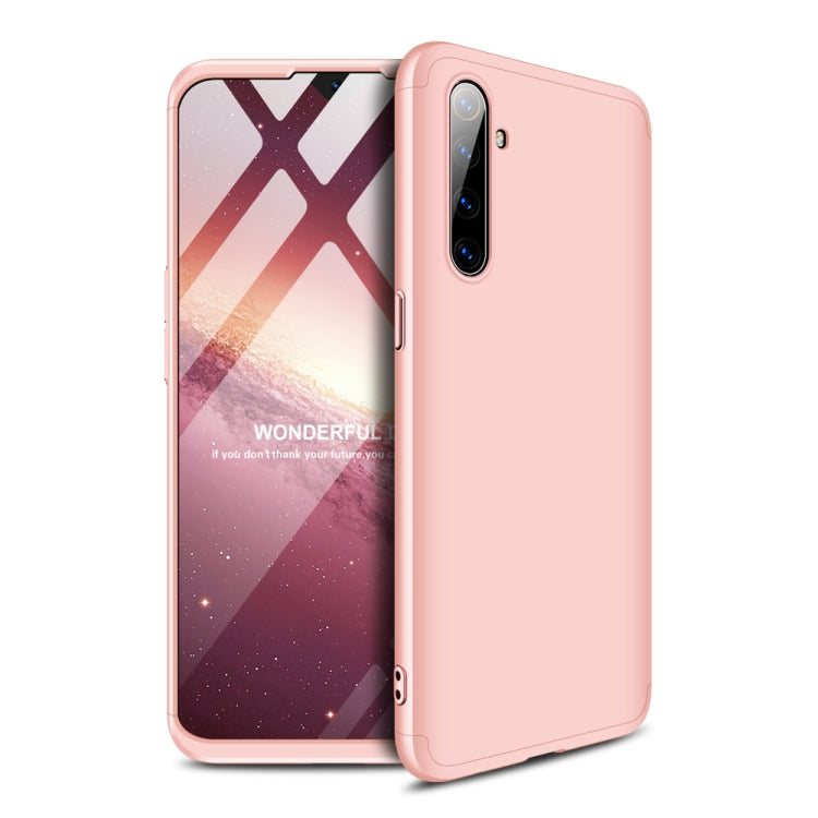 For OPPO Realme XT GKK Three Stage Splicing Full Coverage PC Protective Case