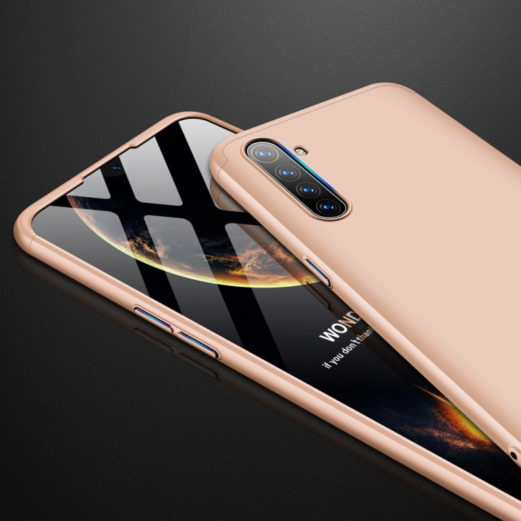 For OPPO Realme XT GKK Three Stage Splicing Full Coverage PC Protective Case