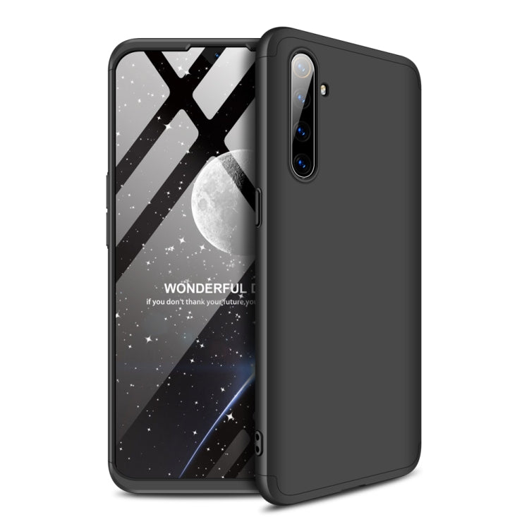 For OPPO Realme XT GKK Three Stage Splicing Full Coverage PC Protective Case