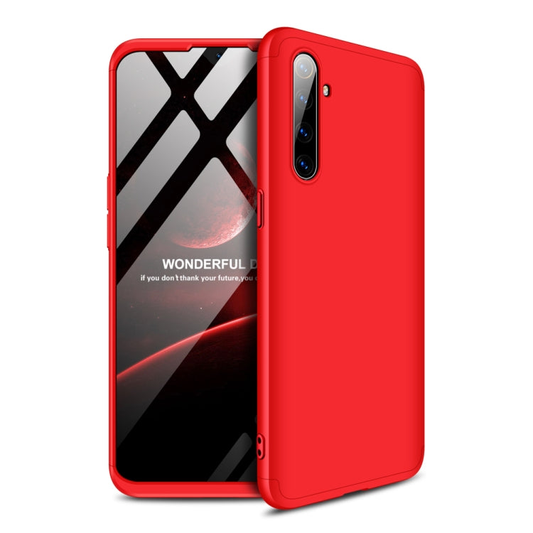 For OPPO Realme XT GKK Three Stage Splicing Full Coverage PC Protective Case