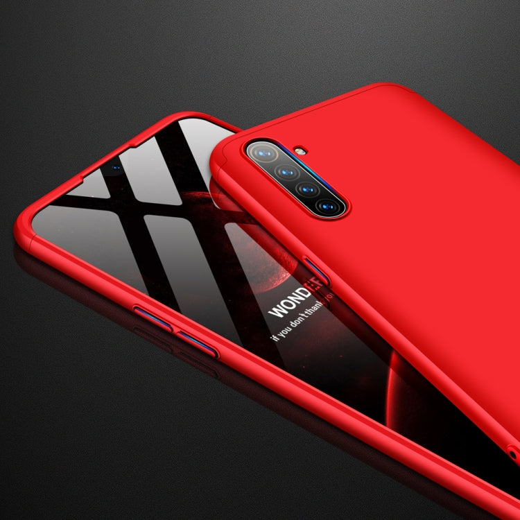 For OPPO Realme XT GKK Three Stage Splicing Full Coverage PC Protective Case