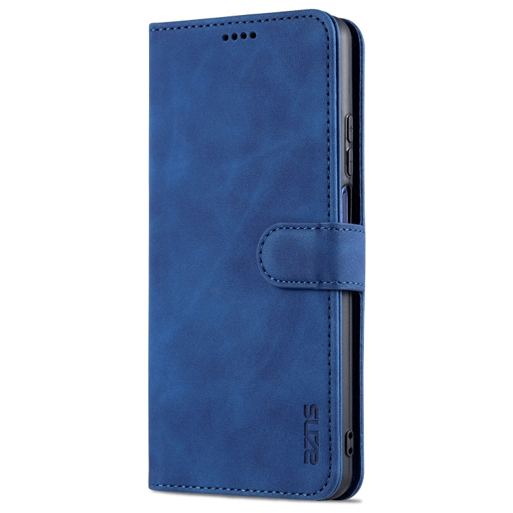 For Xiaomi Redmi Note 9 Pro 5G AZNS Skin Feel Calf Texture Horizontal Flip Leather Case with Card Slots & Holder & Wallet