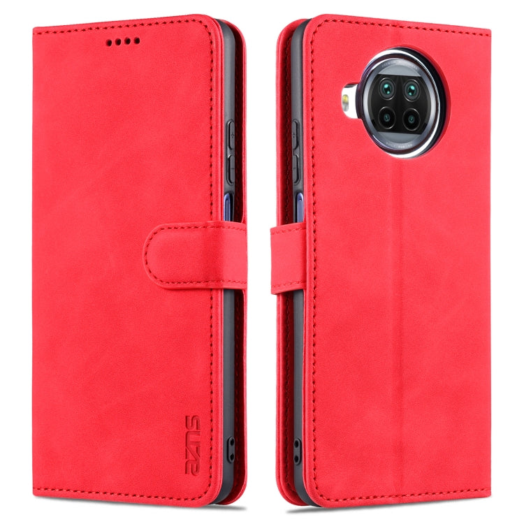 For Xiaomi Mi 10T Lite 5G AZNS Skin Feel Calf Texture Horizontal Flip Leather Case with Card Slots & Holder & Wallet