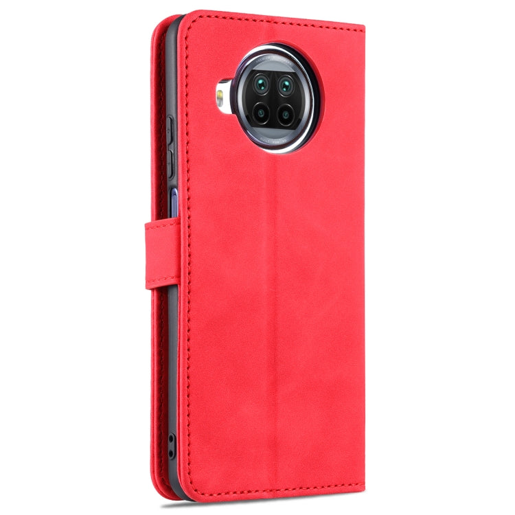 For Xiaomi Mi 10T Lite 5G AZNS Skin Feel Calf Texture Horizontal Flip Leather Case with Card Slots & Holder & Wallet