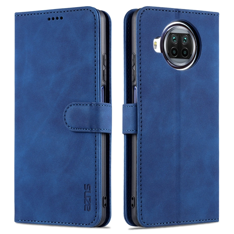 For Xiaomi Mi 10T Lite 5G AZNS Skin Feel Calf Texture Horizontal Flip Leather Case with Card Slots & Holder & Wallet