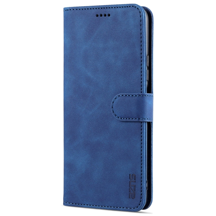 For Xiaomi Redmi Note 10 Pro 5G AZNS Skin Feel Calf Texture Horizontal Flip Leather Case with Card Slots & Holder & Wallet
