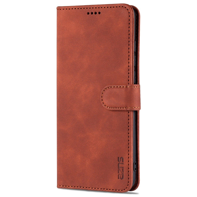 For Xiaomi Mi 10S AZNS Skin Feel Calf Texture Horizontal Flip Leather Case with Card Slots & Holder & Wallet