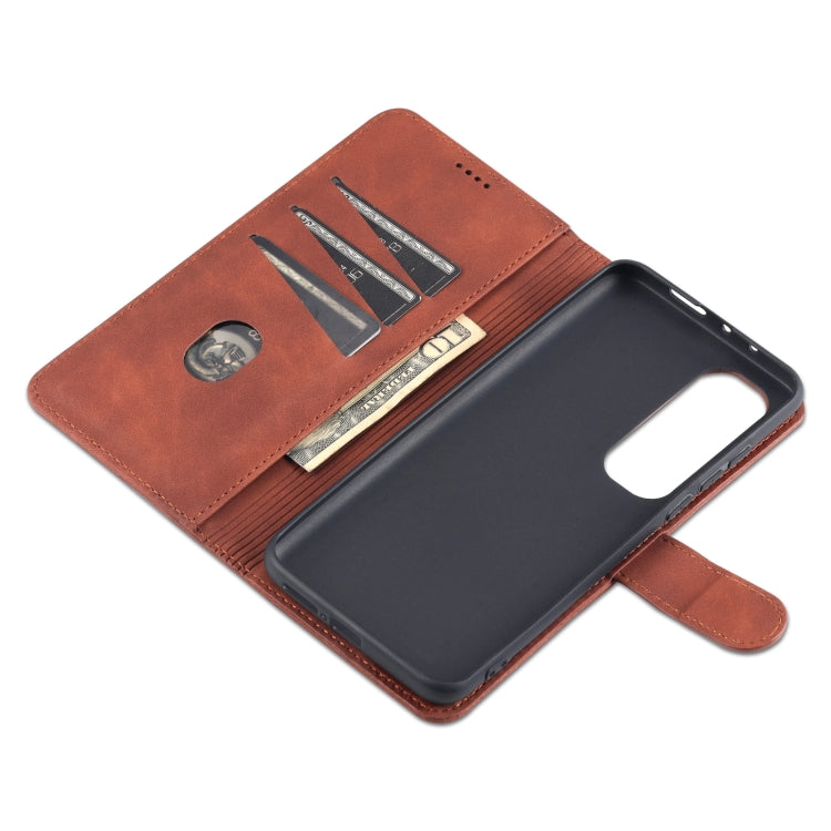 For Xiaomi Mi 10S AZNS Skin Feel Calf Texture Horizontal Flip Leather Case with Card Slots & Holder & Wallet