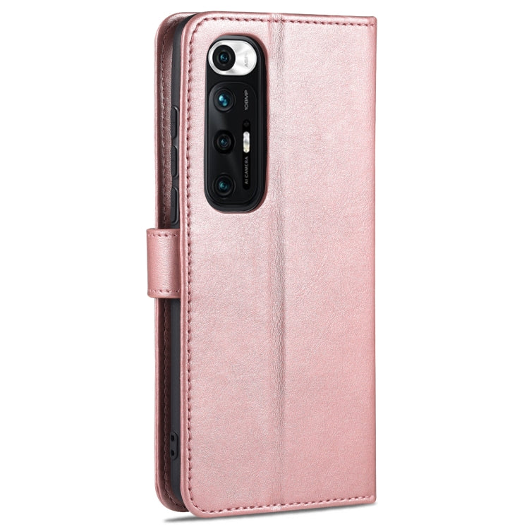 For Xiaomi Mi 10S AZNS Skin Feel Calf Texture Horizontal Flip Leather Case with Card Slots & Holder & Wallet