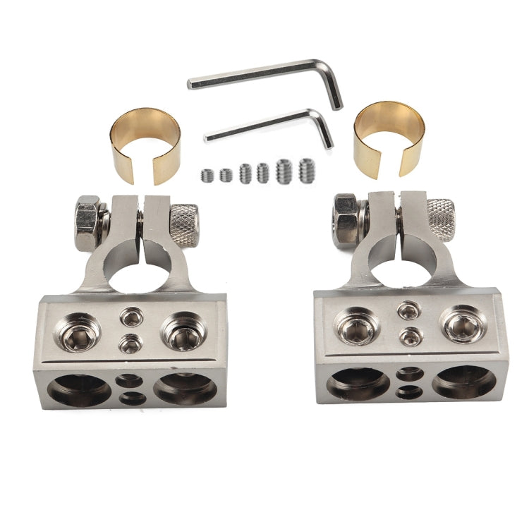 A1121 2 PCS Universal Dual Positive or Negative Battery Terminal Kit