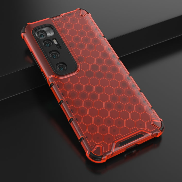 For Xiaomi Mi 10 Ultra Shockproof Honeycomb PC + TPU Case with Neck Lanyard