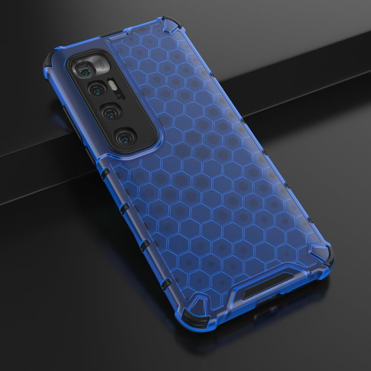For Xiaomi Mi 10 Ultra Shockproof Honeycomb PC + TPU Case with Neck Lanyard