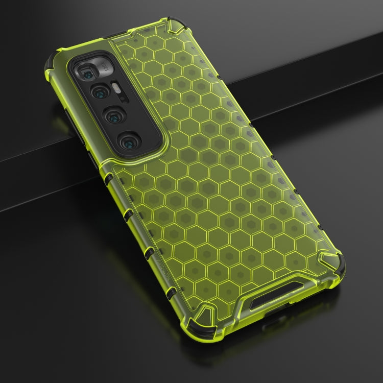 For Xiaomi Mi 10 Ultra Shockproof Honeycomb PC + TPU Case with Neck Lanyard