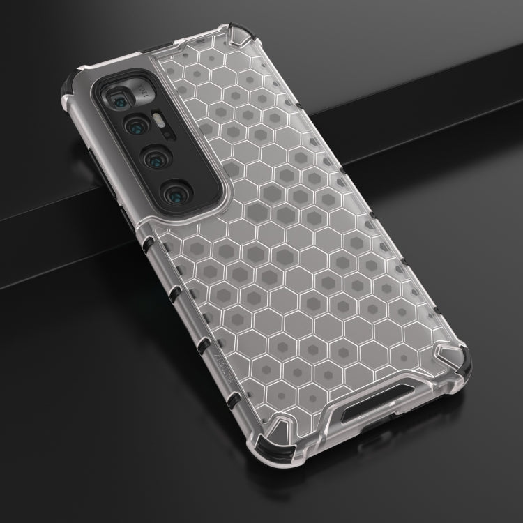 For Xiaomi Mi 10 Ultra Shockproof Honeycomb PC + TPU Case with Neck Lanyard