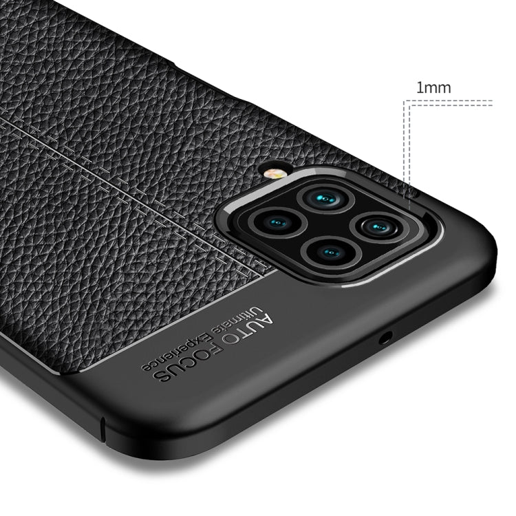 Litchi Texture TPU Shockproof Case For Samsung Galaxy M32 International Version