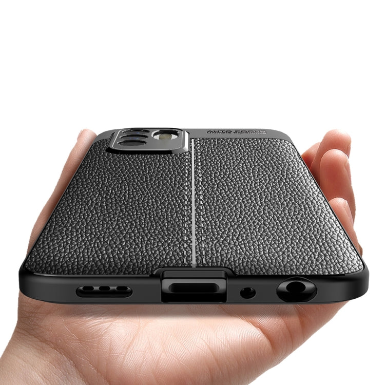 Litchi Texture TPU Shockproof Case For OPPO Reno6 Z