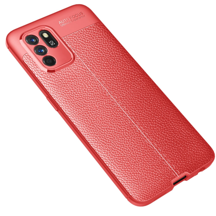 Litchi Texture TPU Shockproof Case For OPPO Reno6 Z
