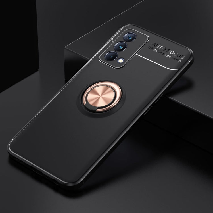 For OPPO Realme GT Master Metal Ring Holder 360 Degree Rotating TPU Case