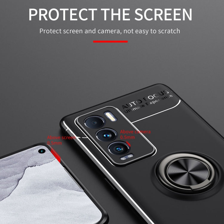 For OPPO Realme GT Explorer Master Metal Ring Holder 360 Degree Rotating TPU Case