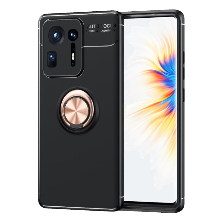 For Xiaomi Mix 4 Metal Ring Holder 360 Degree Rotating TPU Case