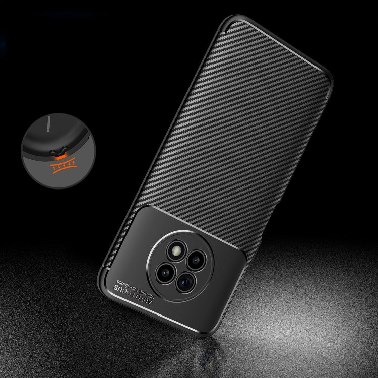 Carbon Fiber Texture Shockproof TPU Case For OPPO Reno6 Z