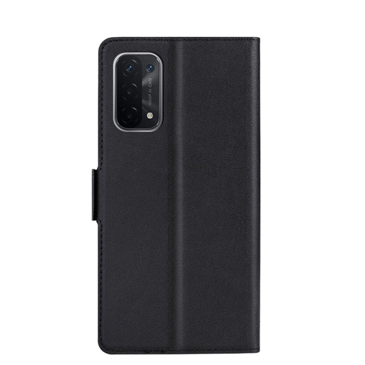 For OPPO A93 5G / A74 5G / A54 5G Ultra-thin Voltage Side Buckle PU + TPU Horizontal Flip Leather Case with Holder & Card Slot