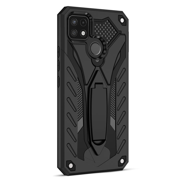 For OPPO Realme C21Y Shockproof TPU + PC Protective Case with Holder