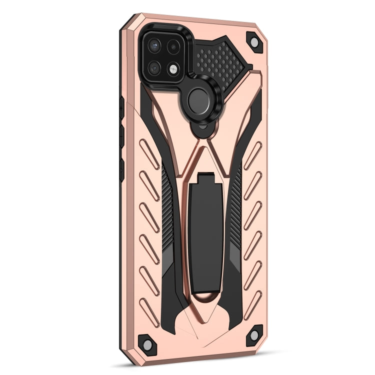 For OPPO Realme C21Y Shockproof TPU + PC Protective Case with Holder