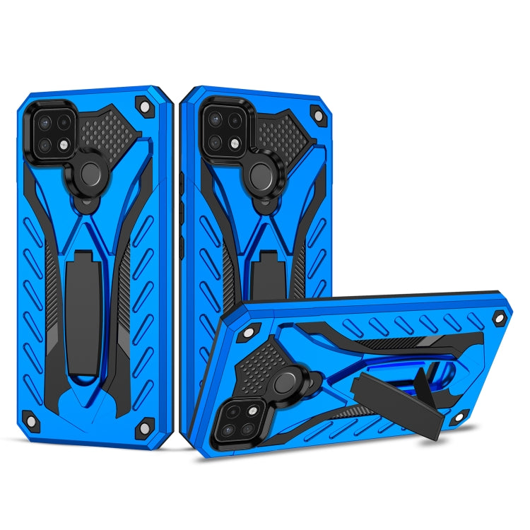 For OPPO Realme C21Y Shockproof TPU + PC Protective Case with Holder