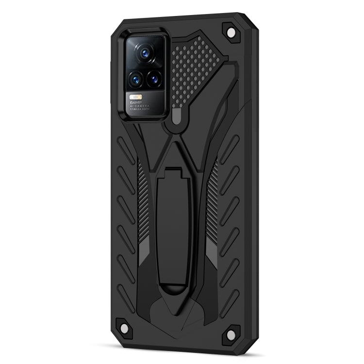 For vivo V21e 5G / 4G Shockproof TPU + PC Protective Case with Holder