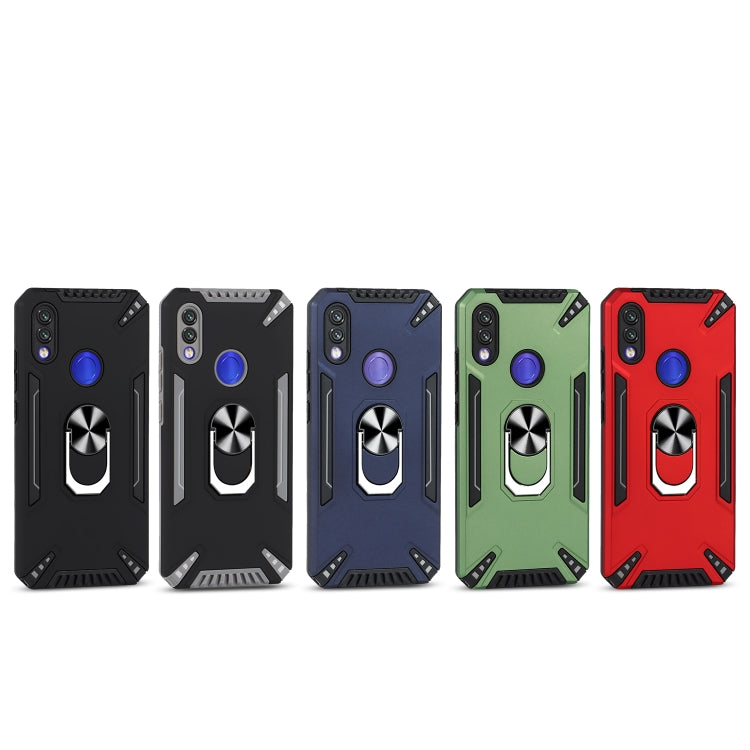 For Xiaomi Redmi Note 7 PC + TPU Protective Case with 360 Degrees Rotatable Ring Holder