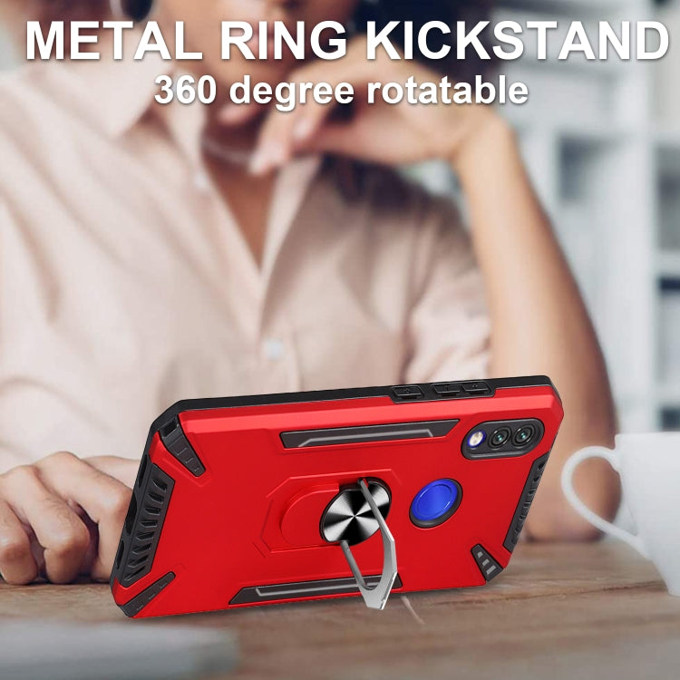 For Xiaomi Redmi Note 7 PC + TPU Protective Case with 360 Degrees Rotatable Ring Holder