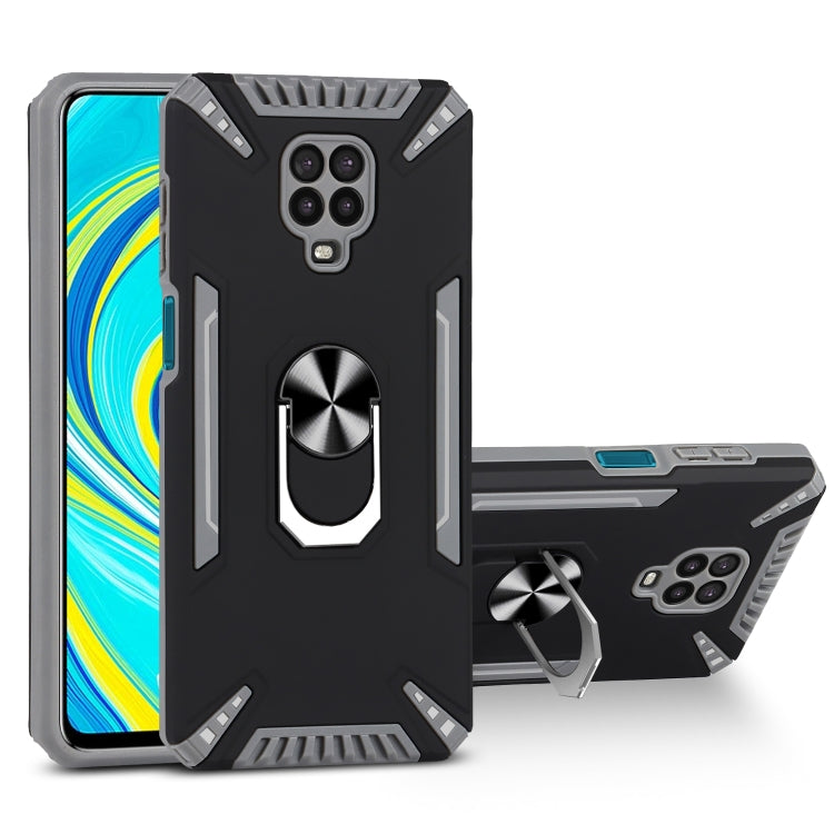 For Xiaomi Redmi Note 9S PC + TPU Protective Case with 360 Degrees Rotatable Ring Holder