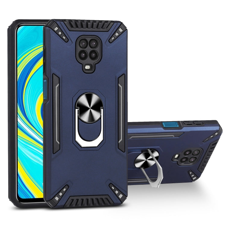 For Xiaomi Redmi Note 9S PC + TPU Protective Case with 360 Degrees Rotatable Ring Holder