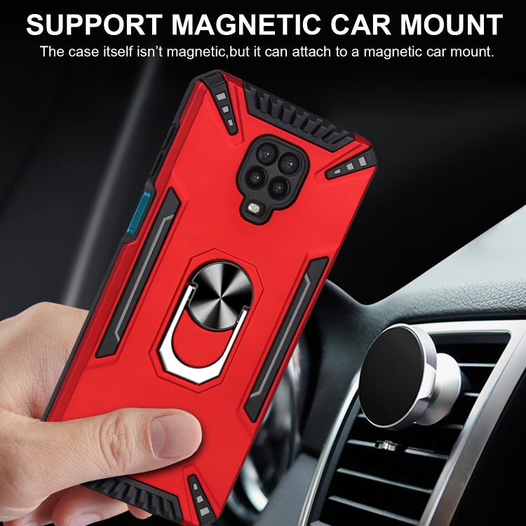 For Xiaomi Redmi Note 9S PC + TPU Protective Case with 360 Degrees Rotatable Ring Holder