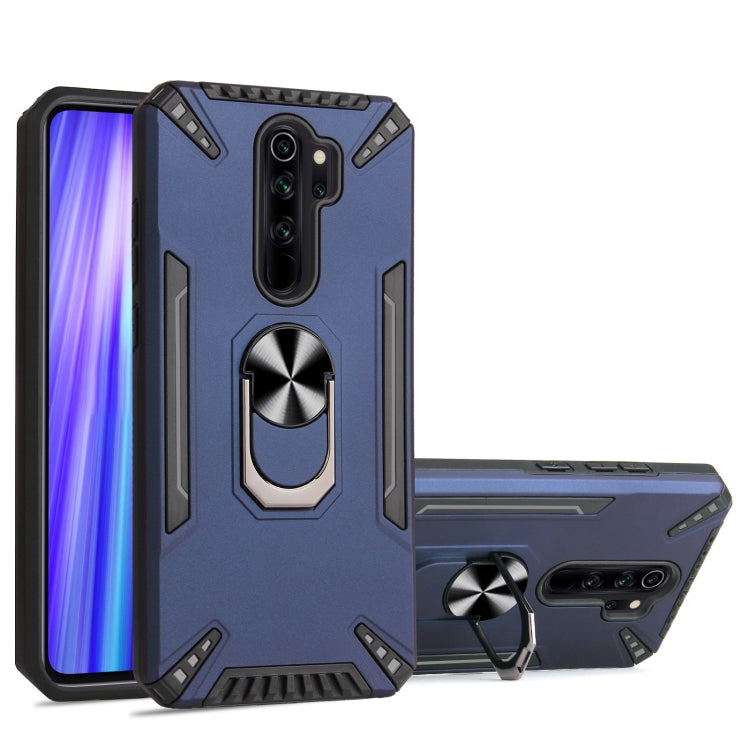 For Xiaomi Redmi Note 8 Pro PC + TPU Protective Case with 360 Degrees Rotatable Ring Holder
