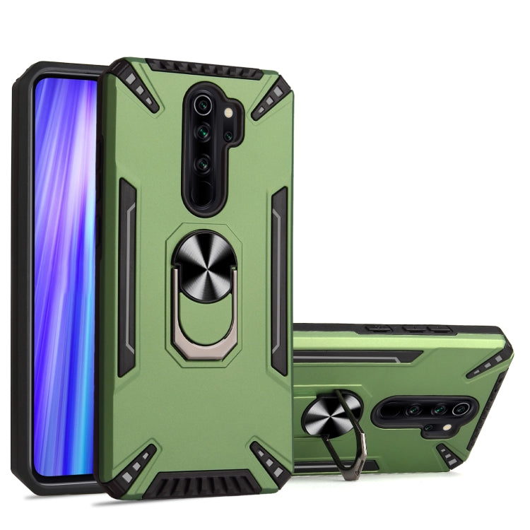 For Xiaomi Redmi Note 8 Pro PC + TPU Protective Case with 360 Degrees Rotatable Ring Holder