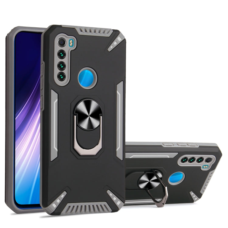 For Xiaomi Redmi Note 8 PC + TPU Protective Case with 360 Degrees Rotatable Ring Holder