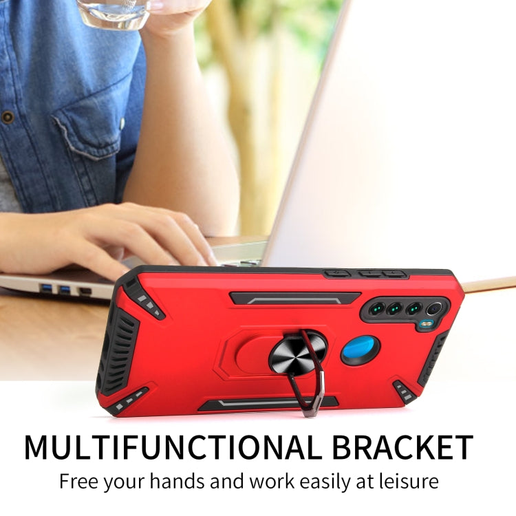 For Xiaomi Redmi Note 8 PC + TPU Protective Case with 360 Degrees Rotatable Ring Holder