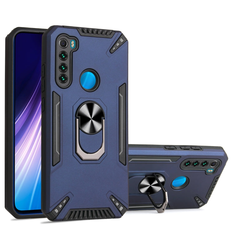 For Xiaomi Redmi Note 8 PC + TPU Protective Case with 360 Degrees Rotatable Ring Holder