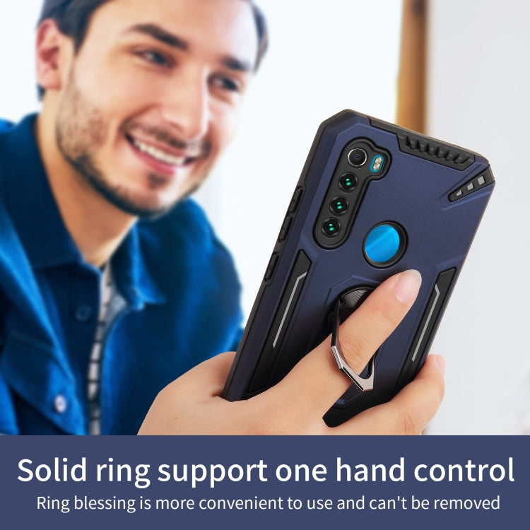 For Xiaomi Redmi Note 8 PC + TPU Protective Case with 360 Degrees Rotatable Ring Holder